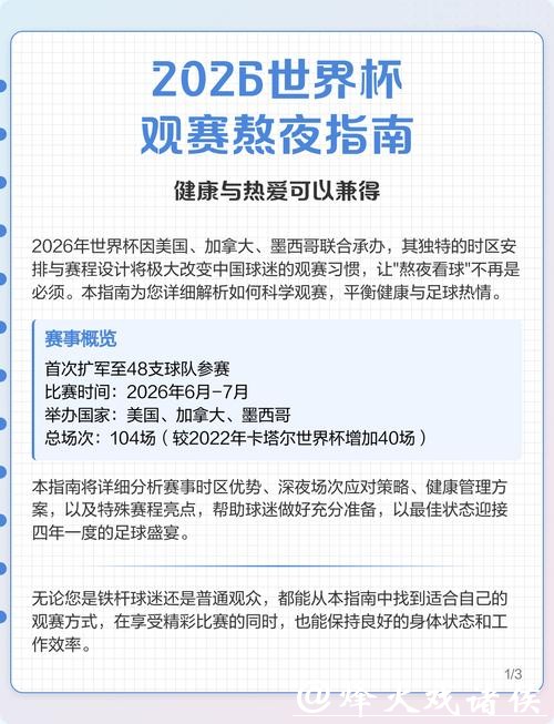 2026世界杯下注策略指南